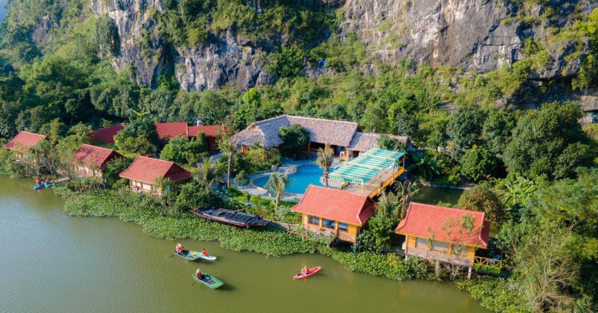 Xuan Son Lakeside Bungalow نينه بينه المظهر الخارجي الصورة