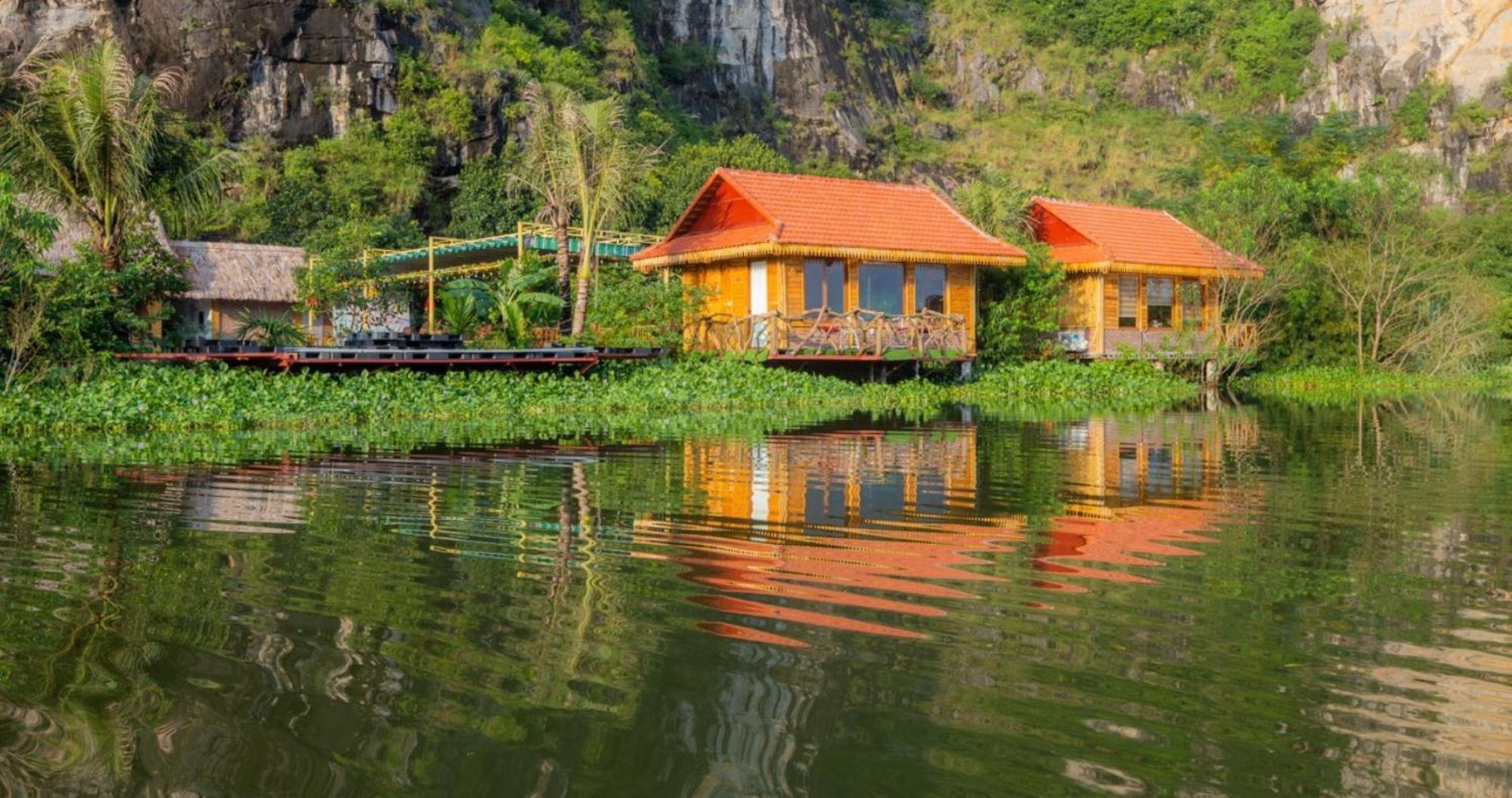 Xuan Son Lakeside Bungalow نينه بينه المظهر الخارجي الصورة