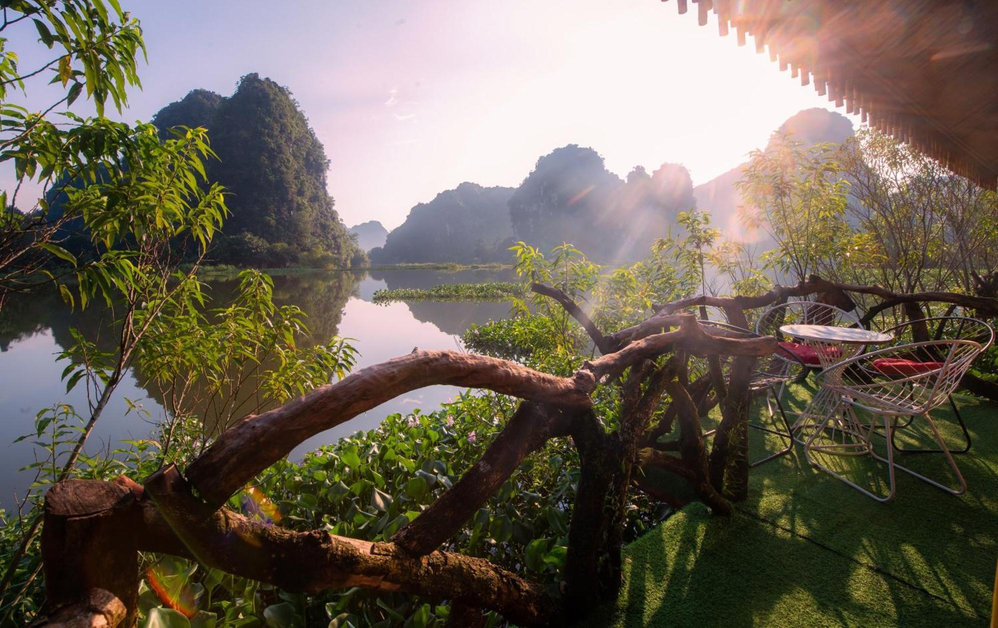 Xuan Son Lakeside Bungalow نينه بينه المظهر الخارجي الصورة