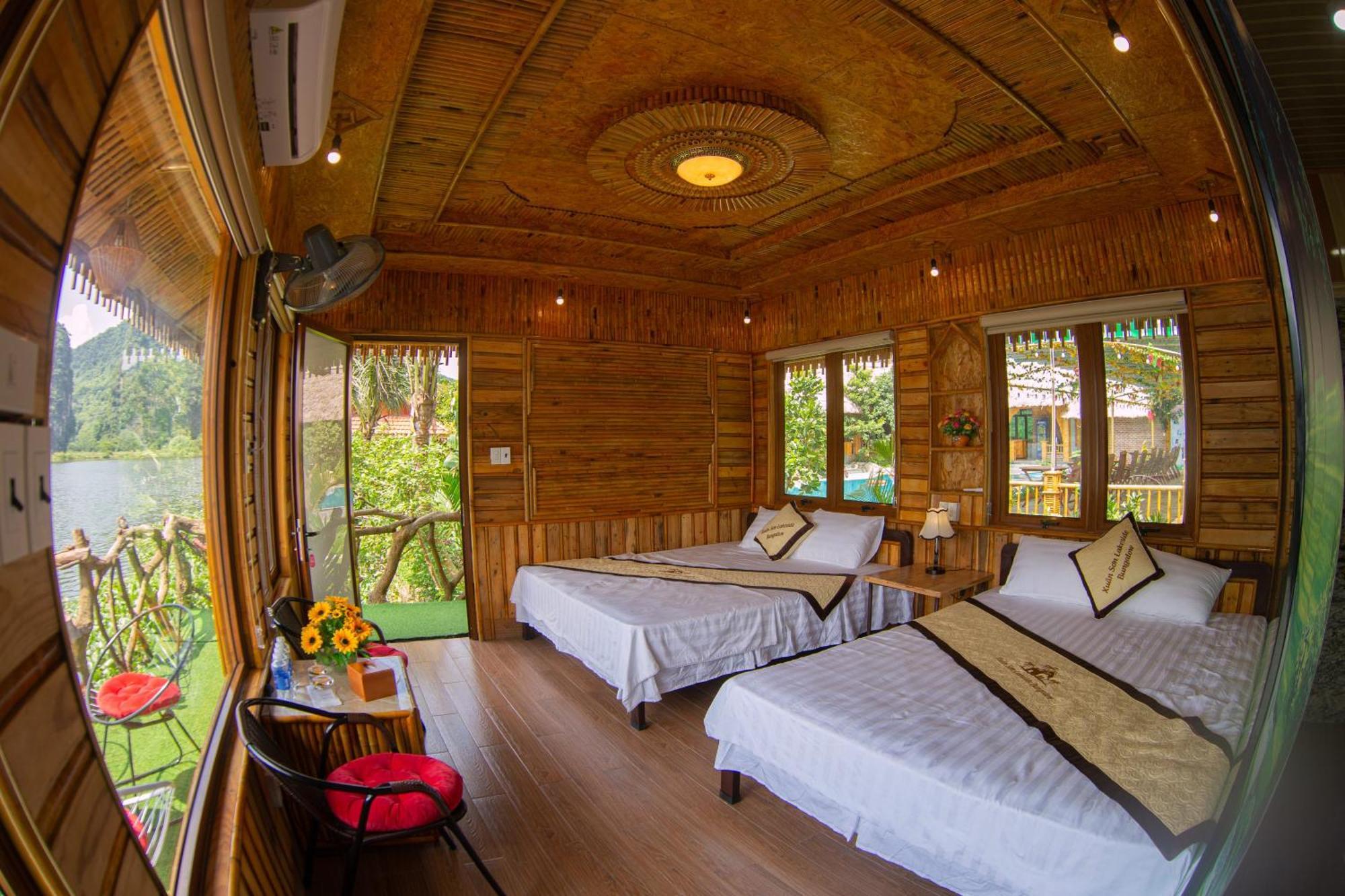 Xuan Son Lakeside Bungalow نينه بينه المظهر الخارجي الصورة