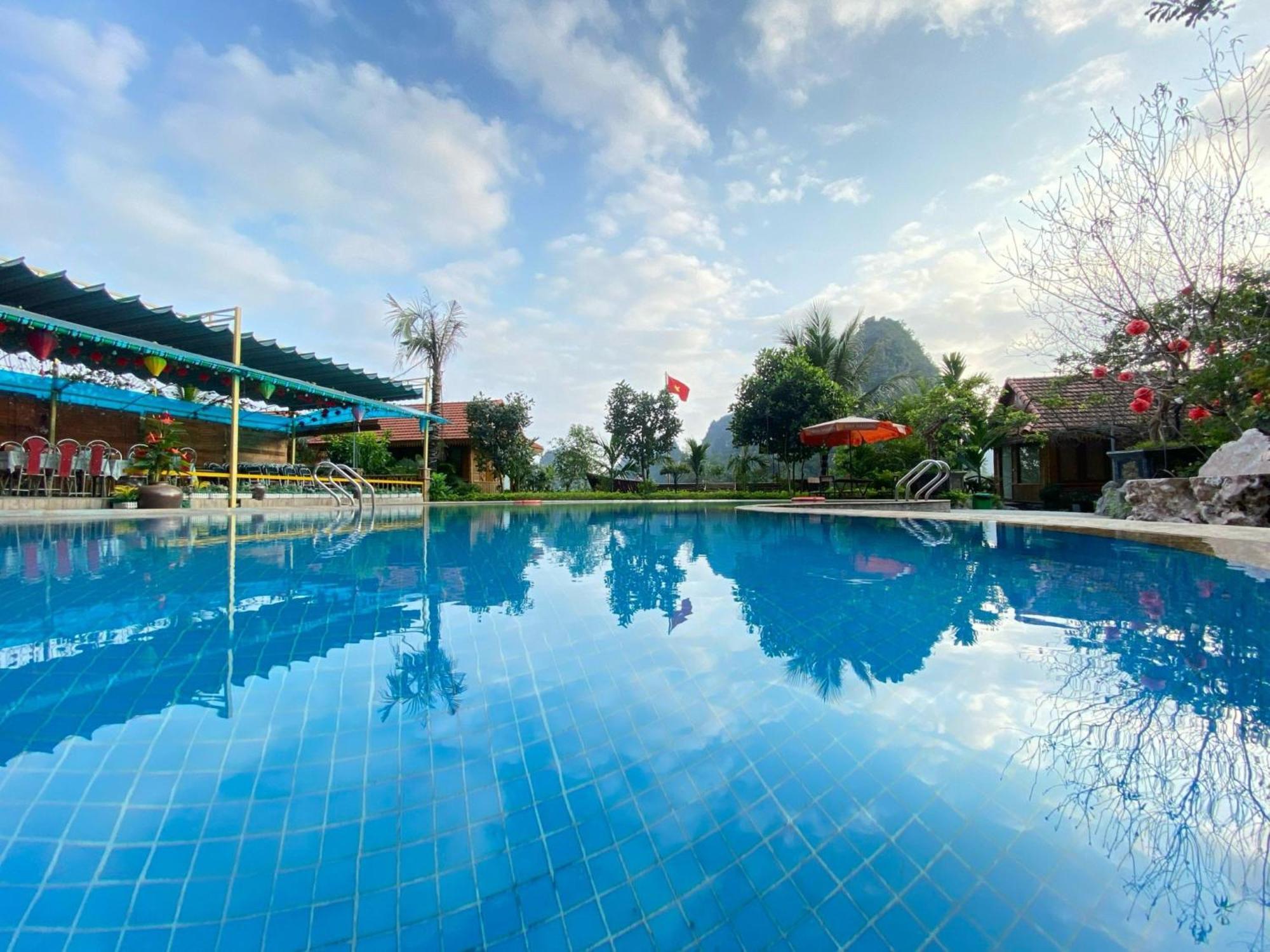 Xuan Son Lakeside Bungalow نينه بينه المظهر الخارجي الصورة