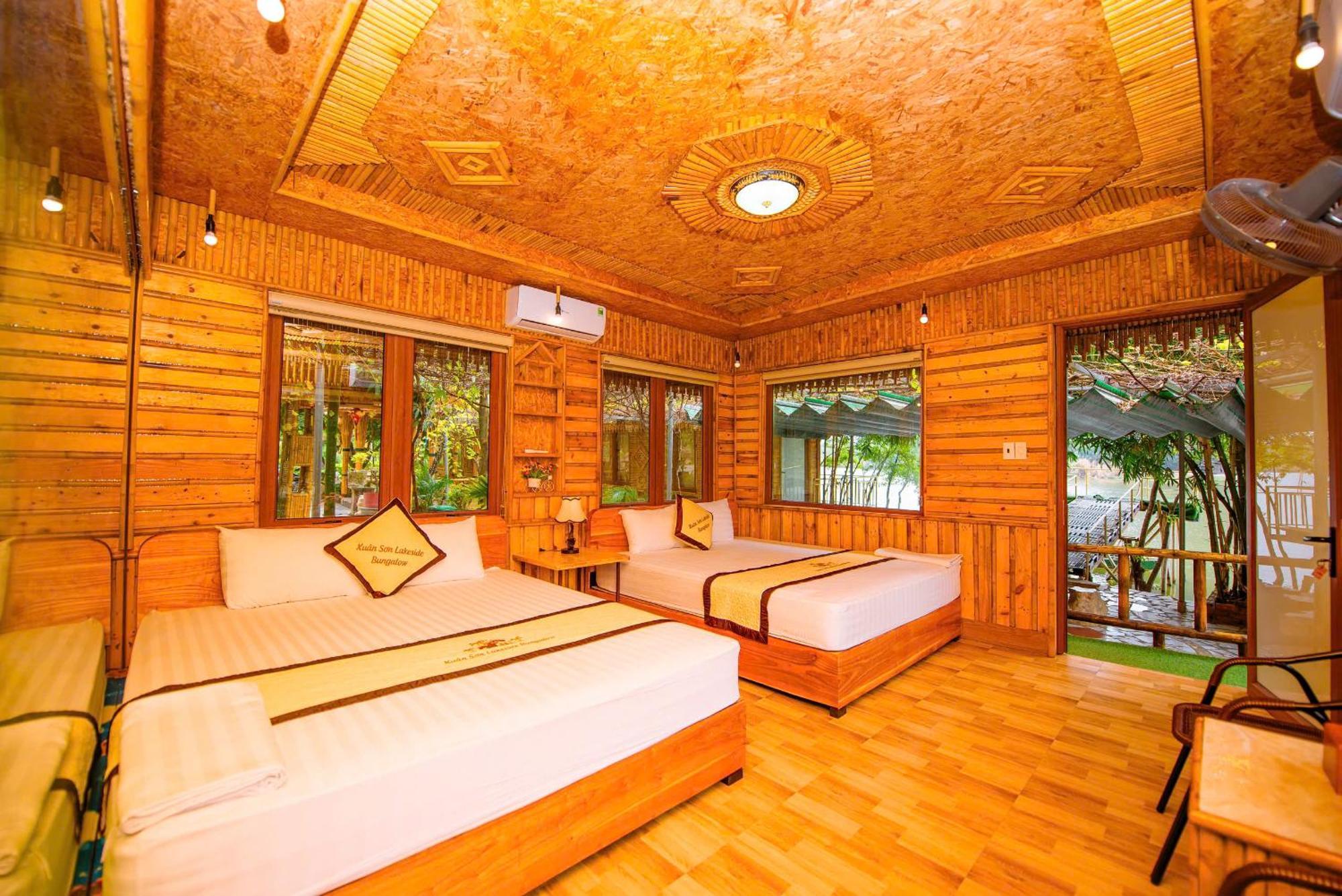 Xuan Son Lakeside Bungalow نينه بينه المظهر الخارجي الصورة